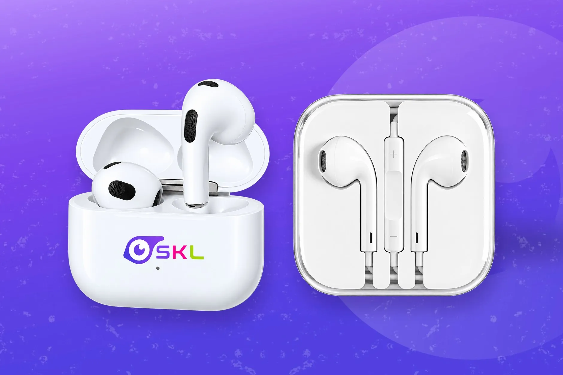 Audífonos bluetooth o con cable personalizados: cuál elegir para tu campaña